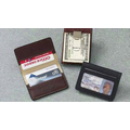 Aniline Glazed Calfskin Hold it All Sure Grip Money Clip Wallet